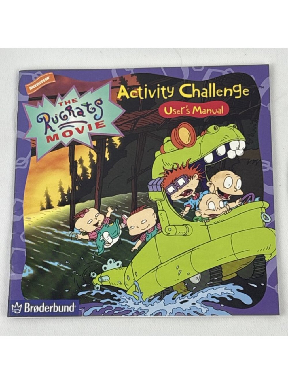 The Rugrats Movie Activity Challenge PC CD-ROM Computer Win/Mac 1998 Tested - Picture 3 of 9